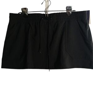 NWT Jag Golf Black Athletic Short Skirt/W attached Undies SZ Large